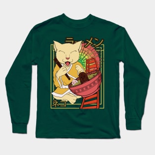 ramen rides Long Sleeve T-Shirt